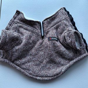 Dog winter jacket, purple, size XS